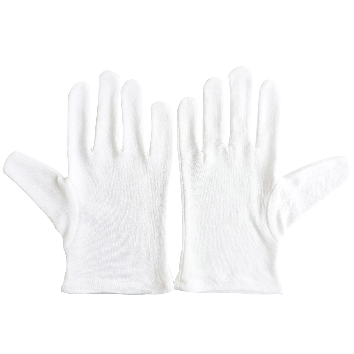 Service Glove Cotton White 12-PC L