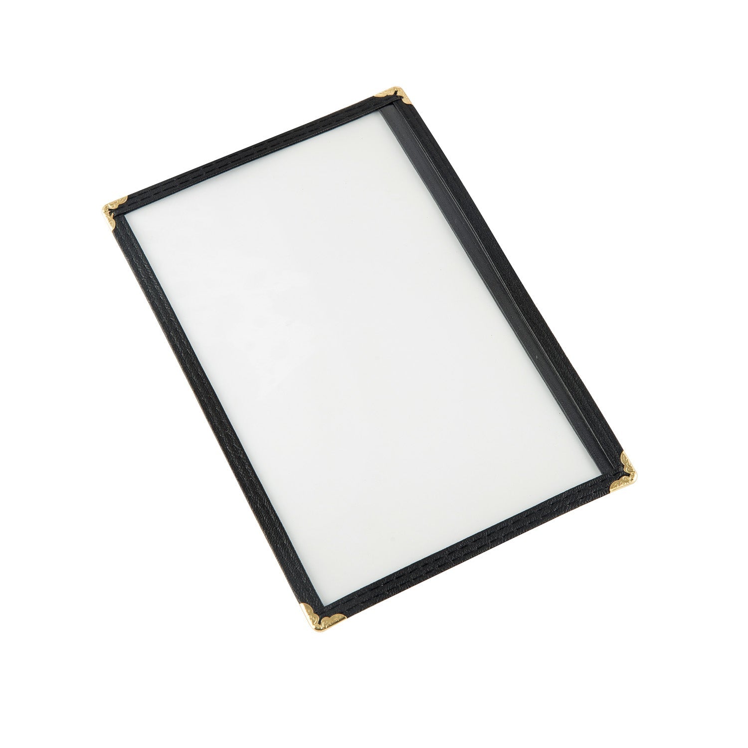 Menu Cover 1-Pocket Black 8-1/2x5-1/2"