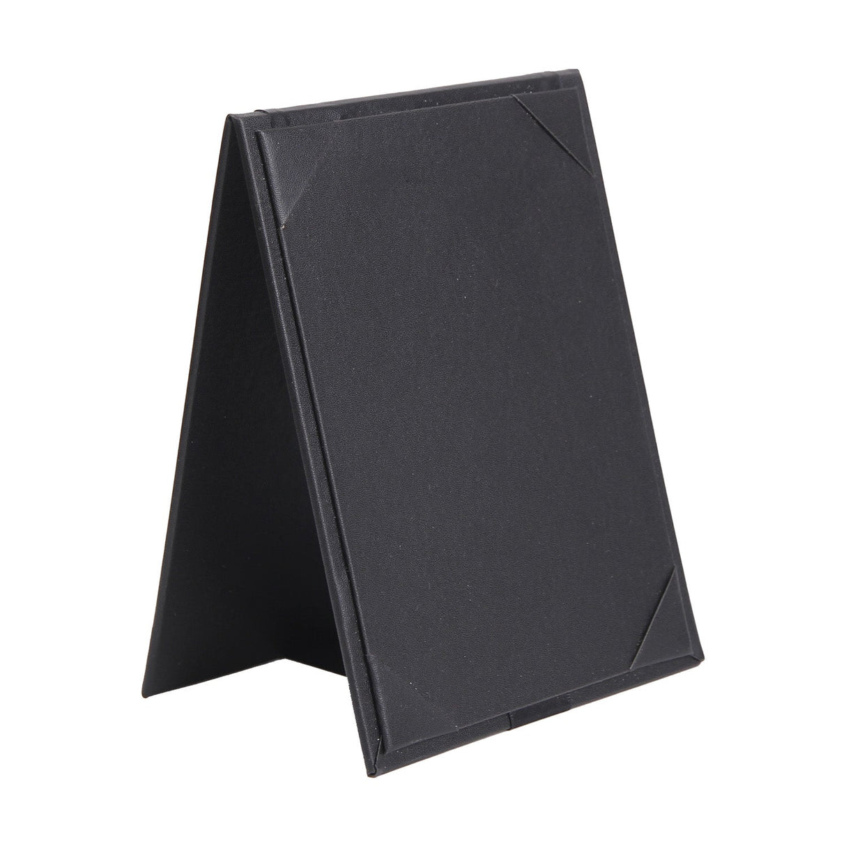 Menu Cover Tent 2-Panel Black 5x7"