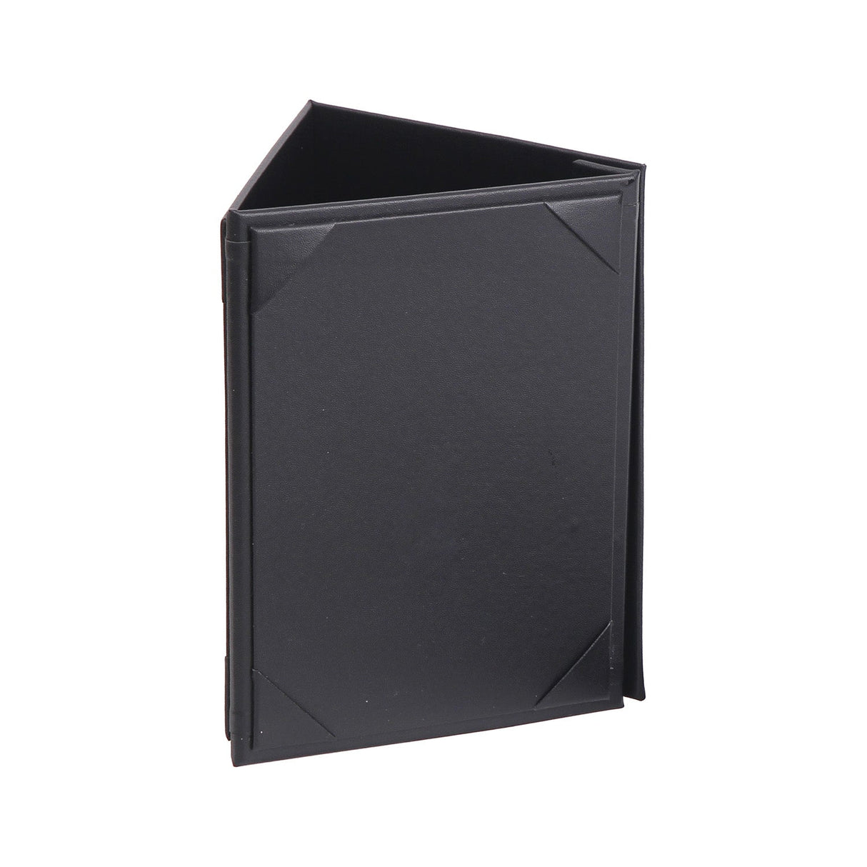 Menu Cover Tent 3-Panel Black 5x7"