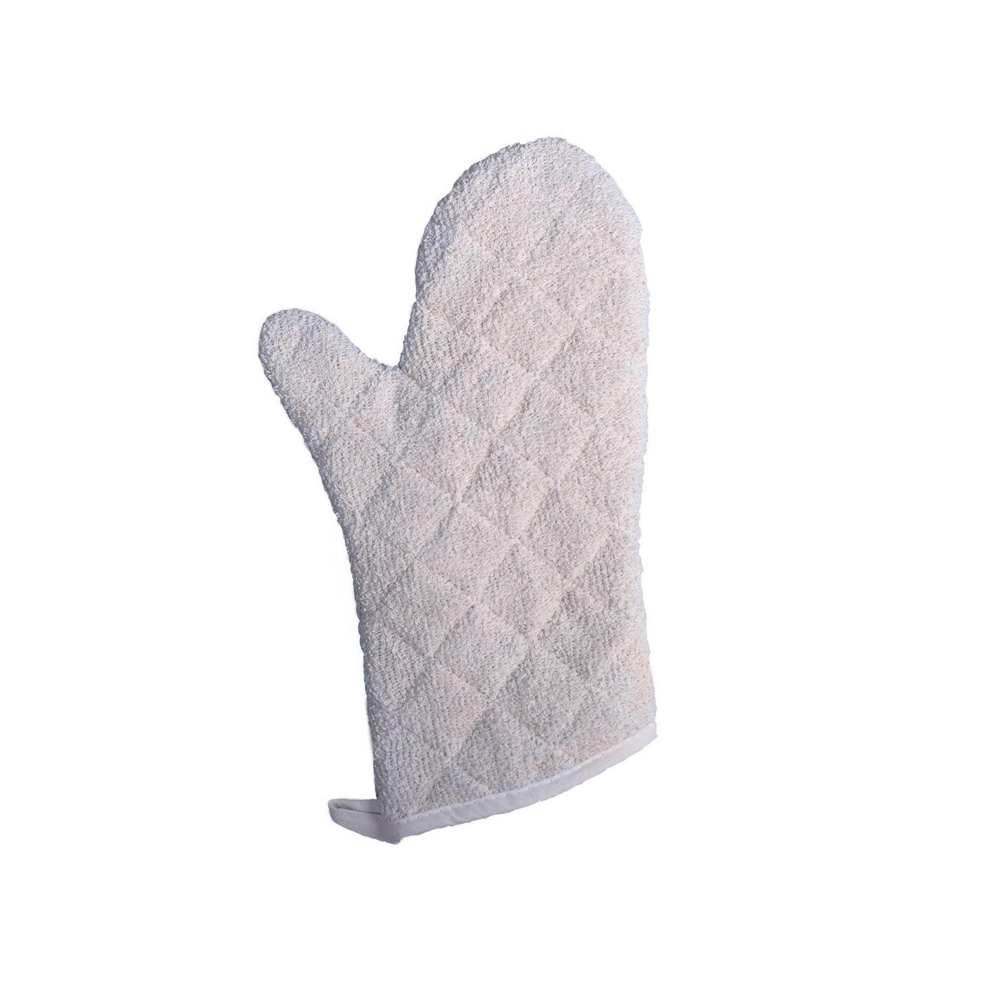 Oven Mitt Terry Silicon Lining 13"