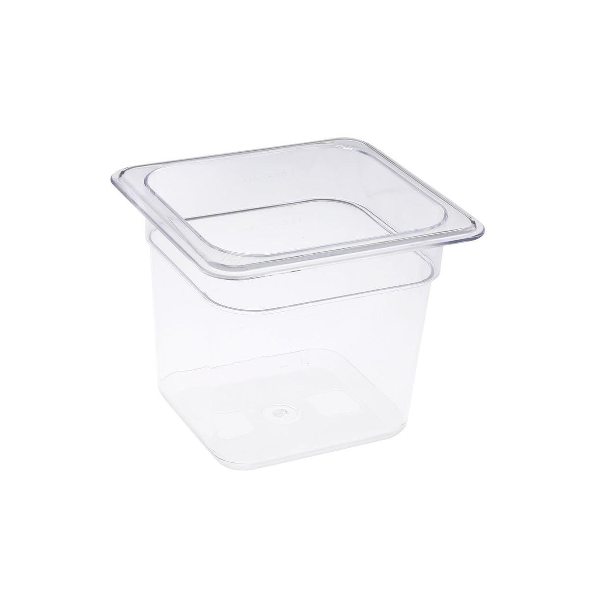 Food Pan PC 1/6 Size 6" Deep