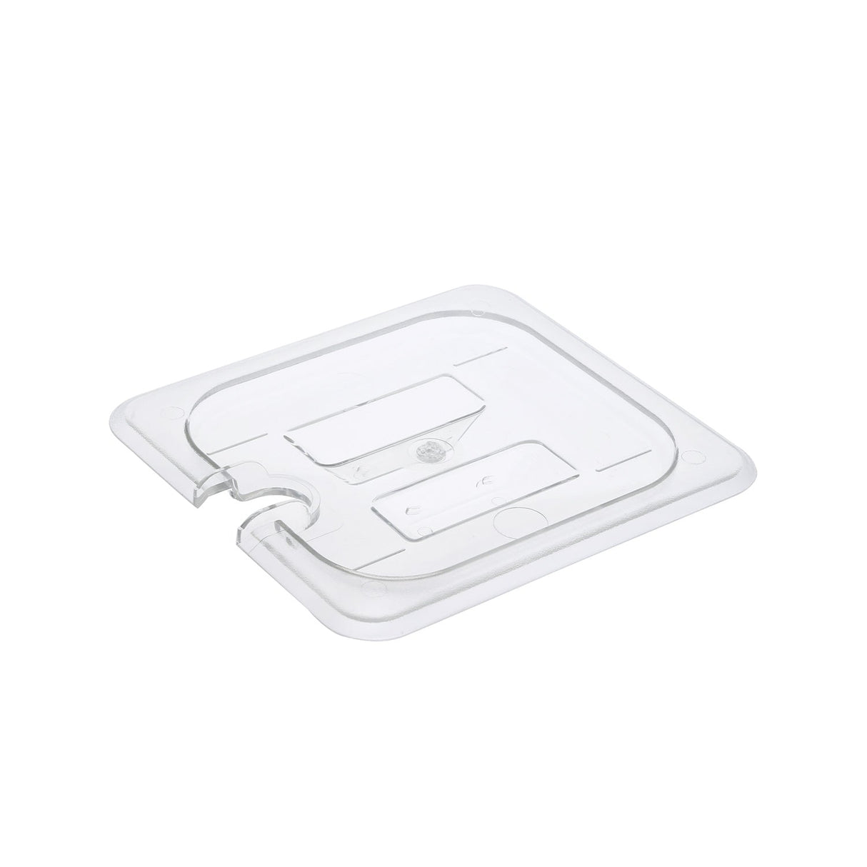 Cover PC Food Pan Notched 1/6 Size