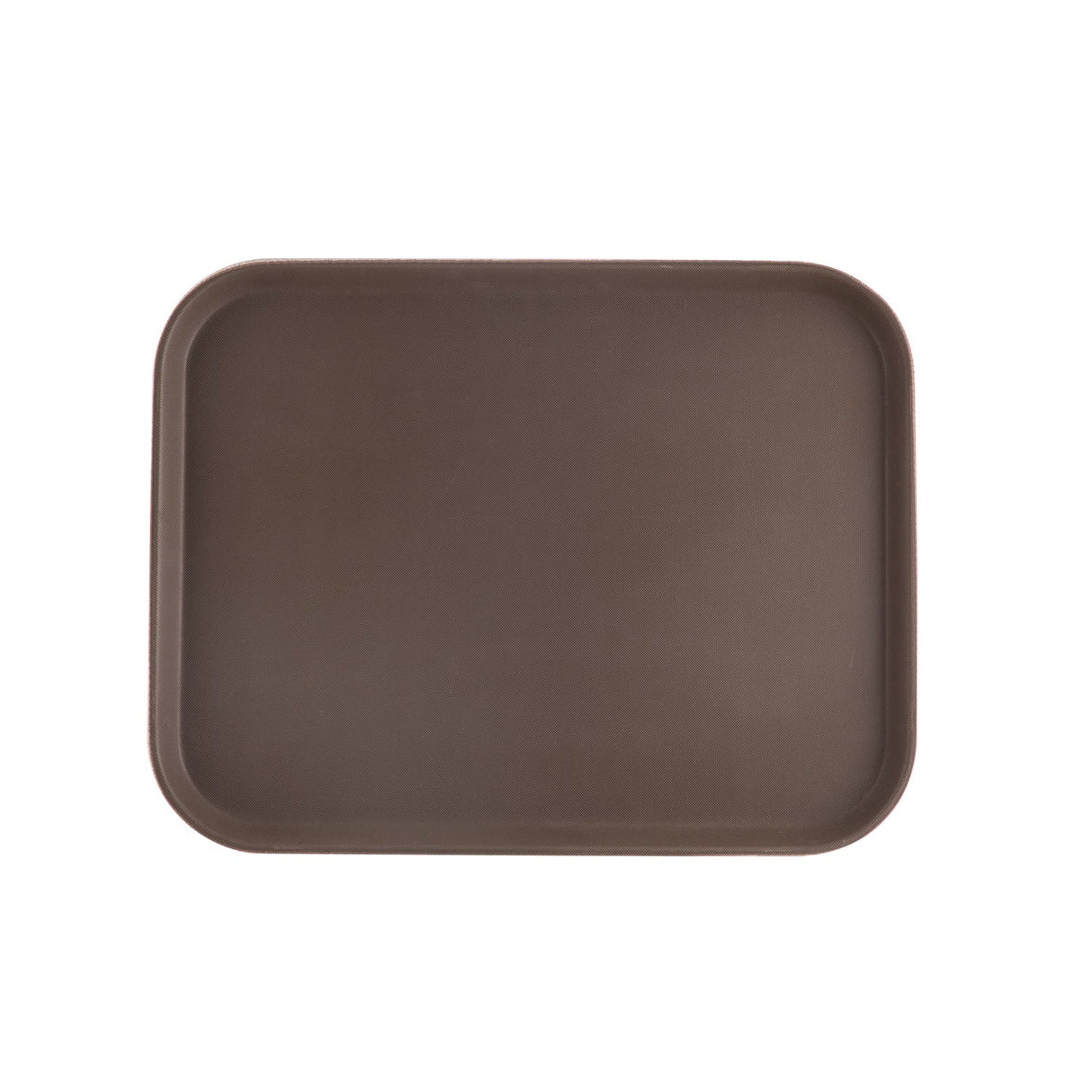 Tray Super Plastic Rect. Brown 18x14"