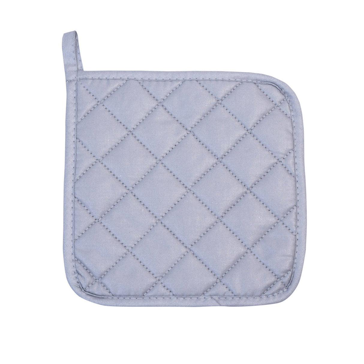 Pot Holder Cotton Silicone-Coated 8x8"