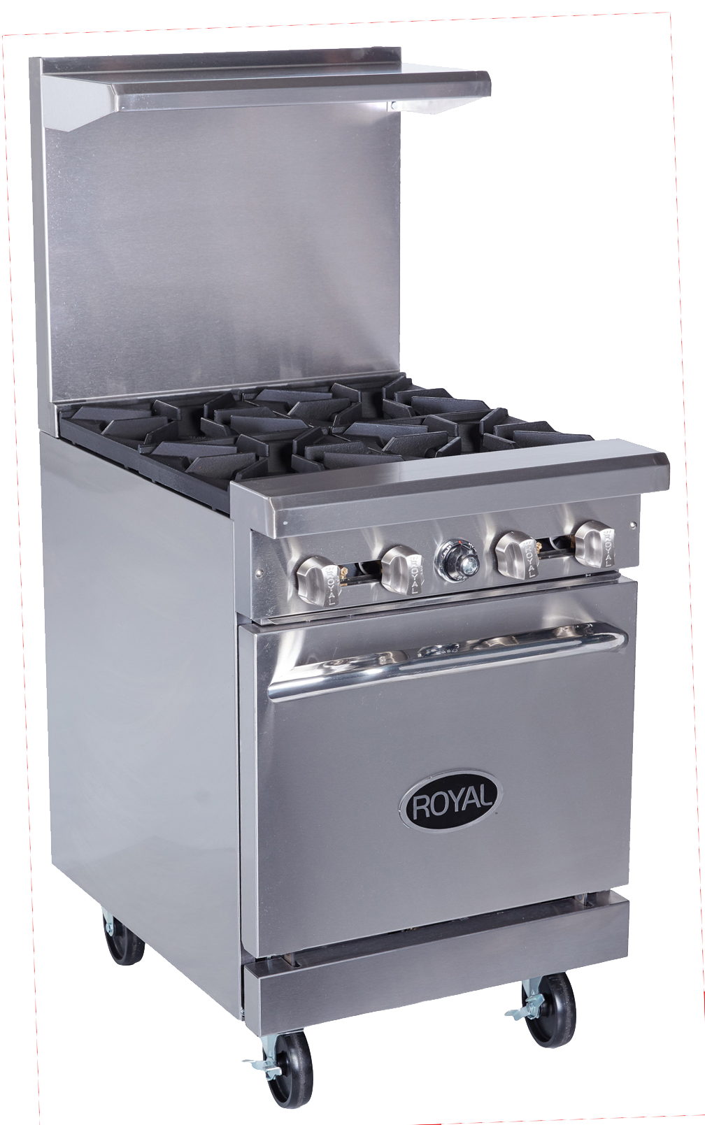 Royal Range RR-4 Range, 24", 4 Open Burners