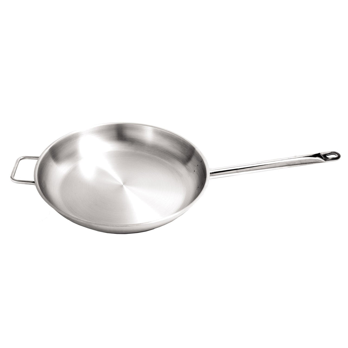 Fry Pan SS W/ Helper Hdl 12"