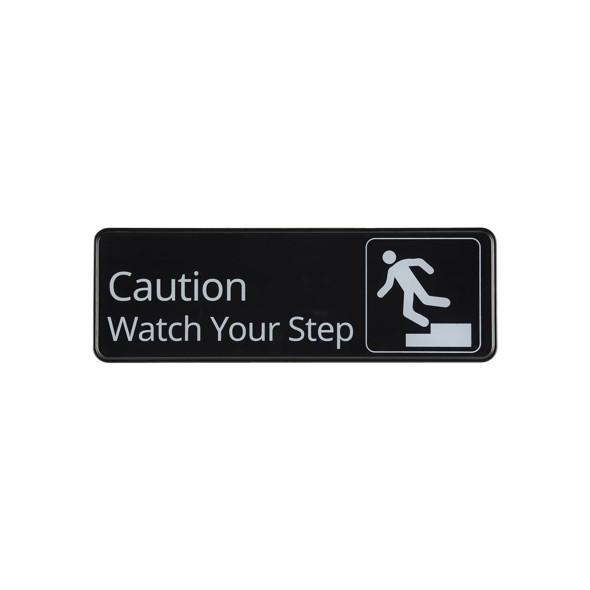 Sign Compliance EN Caution Watch Your Step 9x3"H