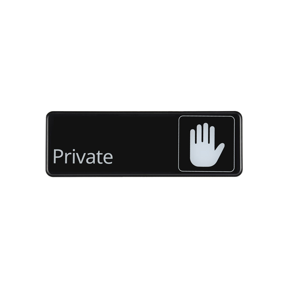 Sign Compliance EN Private 9x3"H