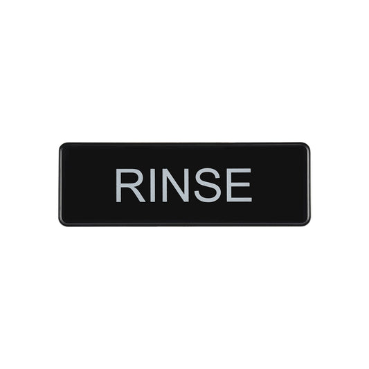Sign Compliance EN Rinse 9x3"H