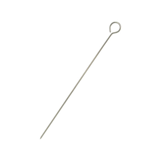 Skewer SS Round Looped Hdl 12"