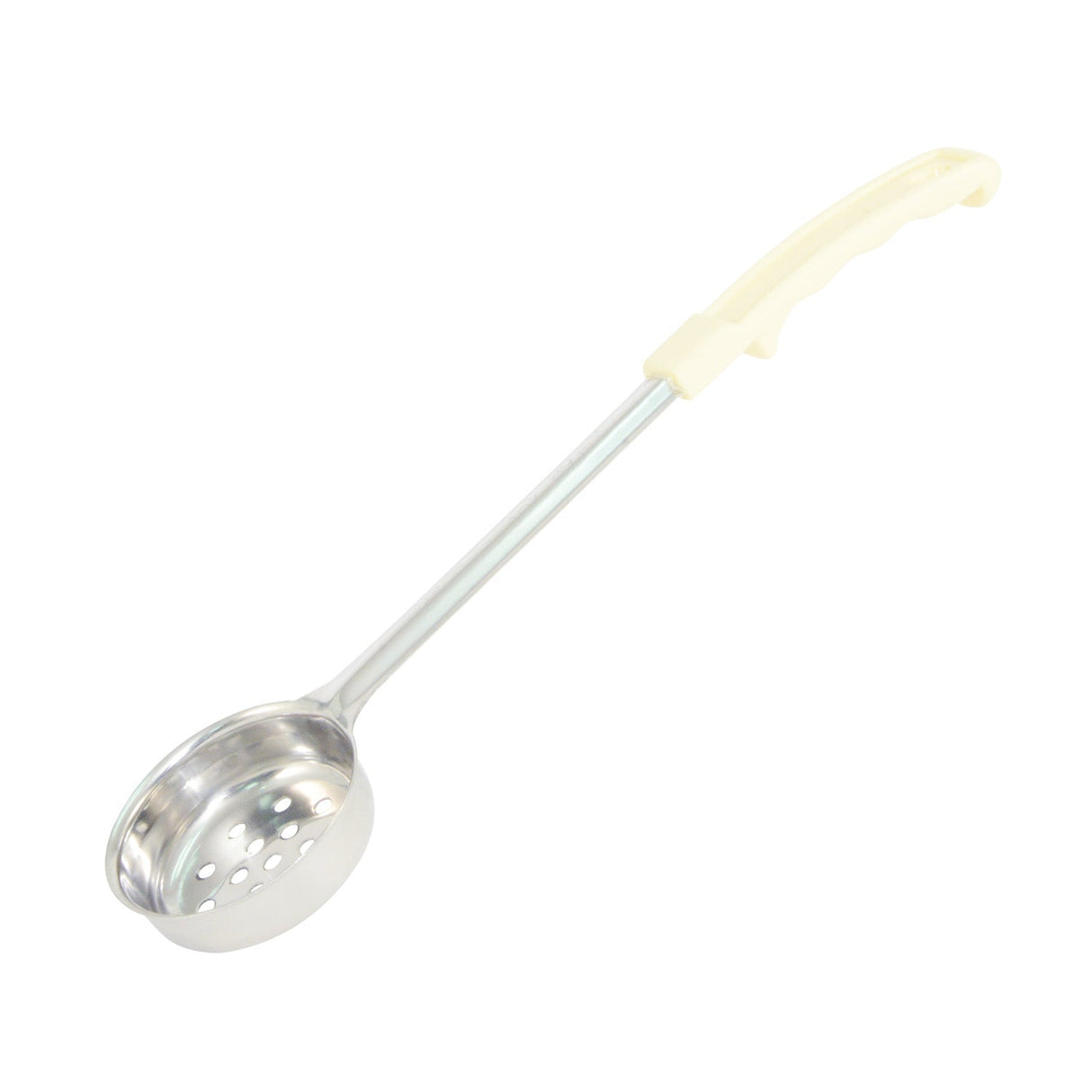 Portion Spoon SS Perf. W/ Ivory Hdl 3oz