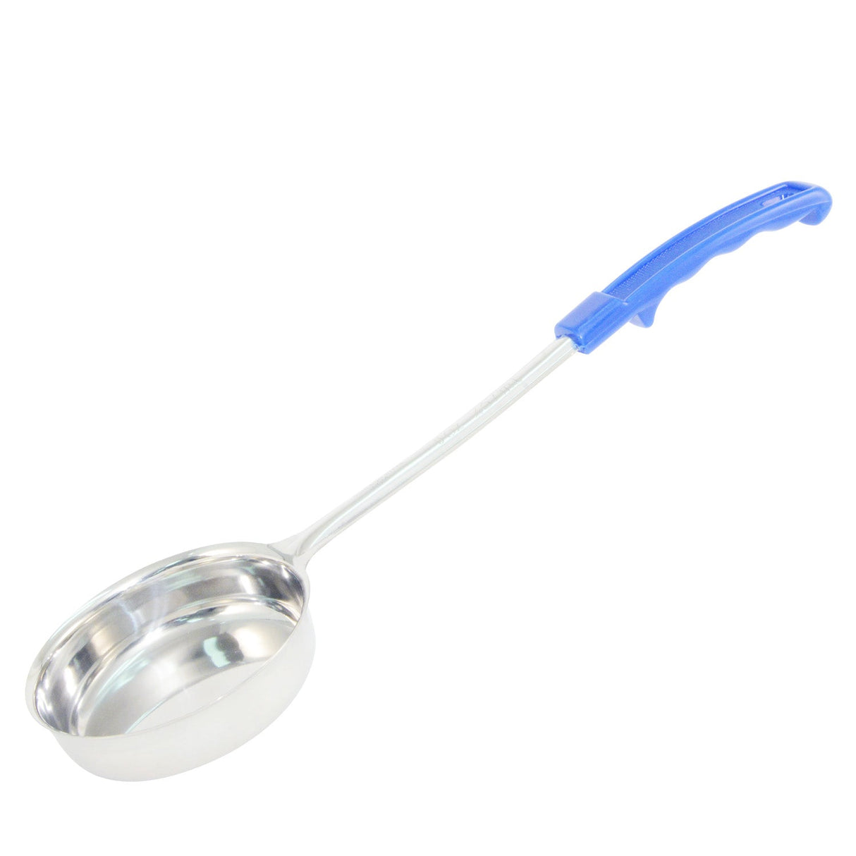 Portion Spoon SS SO W/ Blue Hdl 8oz