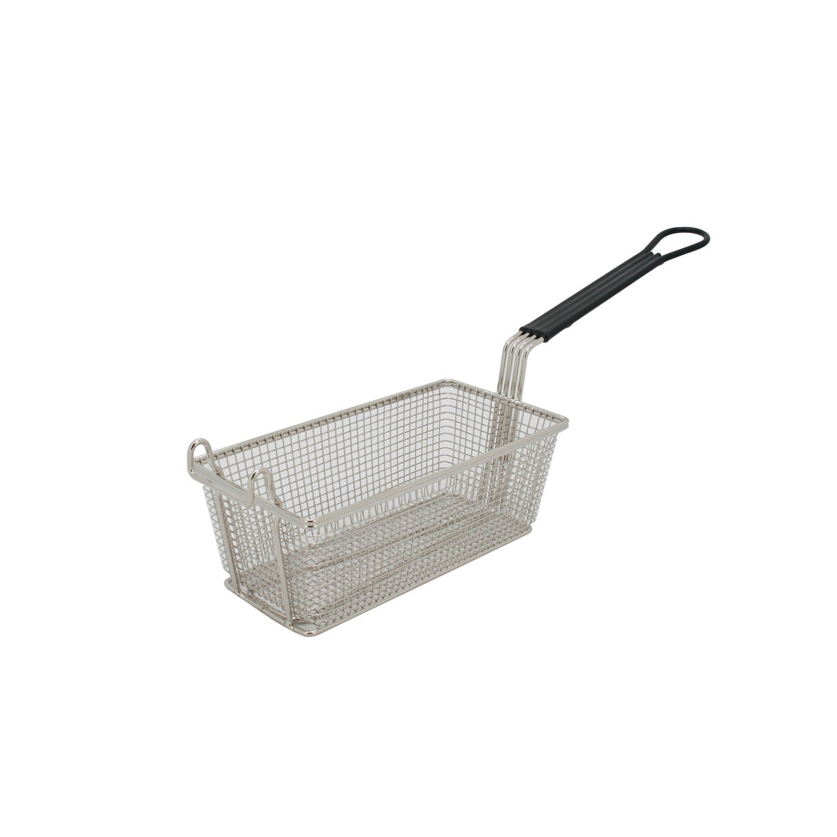 Fry Basket Nickel-Plt 11x 5-3/4x4-3/8" Black Hdl