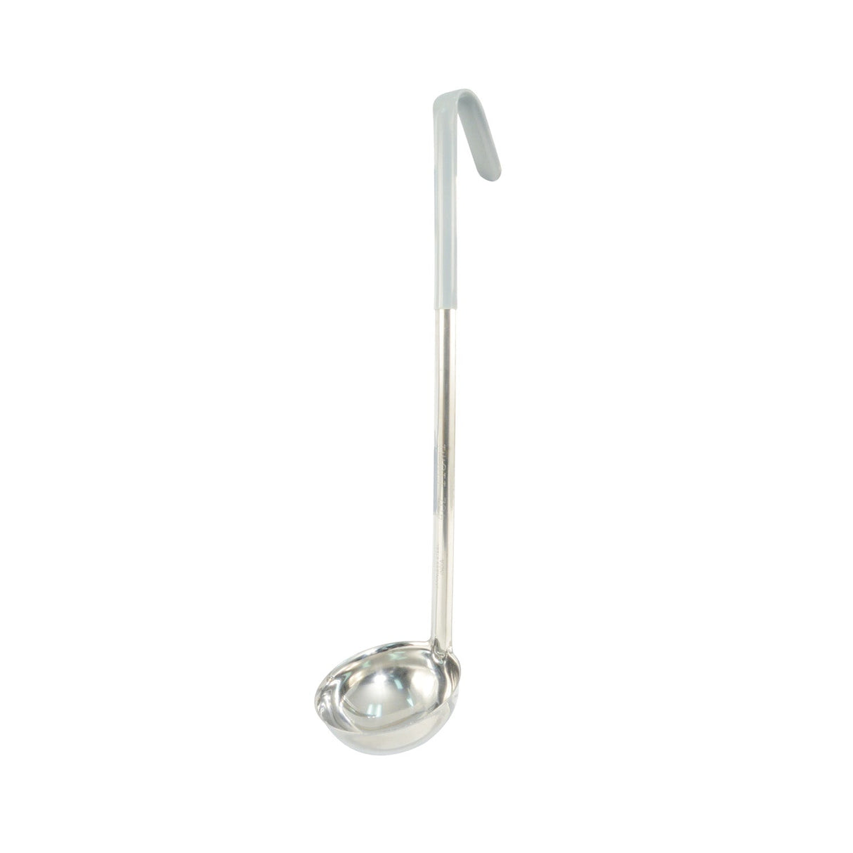 Ladle SS One-Piece W/ Gray Hdl 4oz