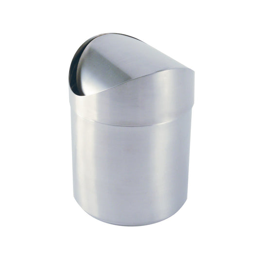 Waste Bin SS Swing Tabletop