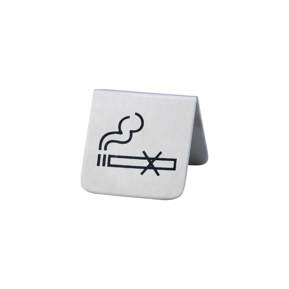 Sign Table Tent SS No Smoking Symbol