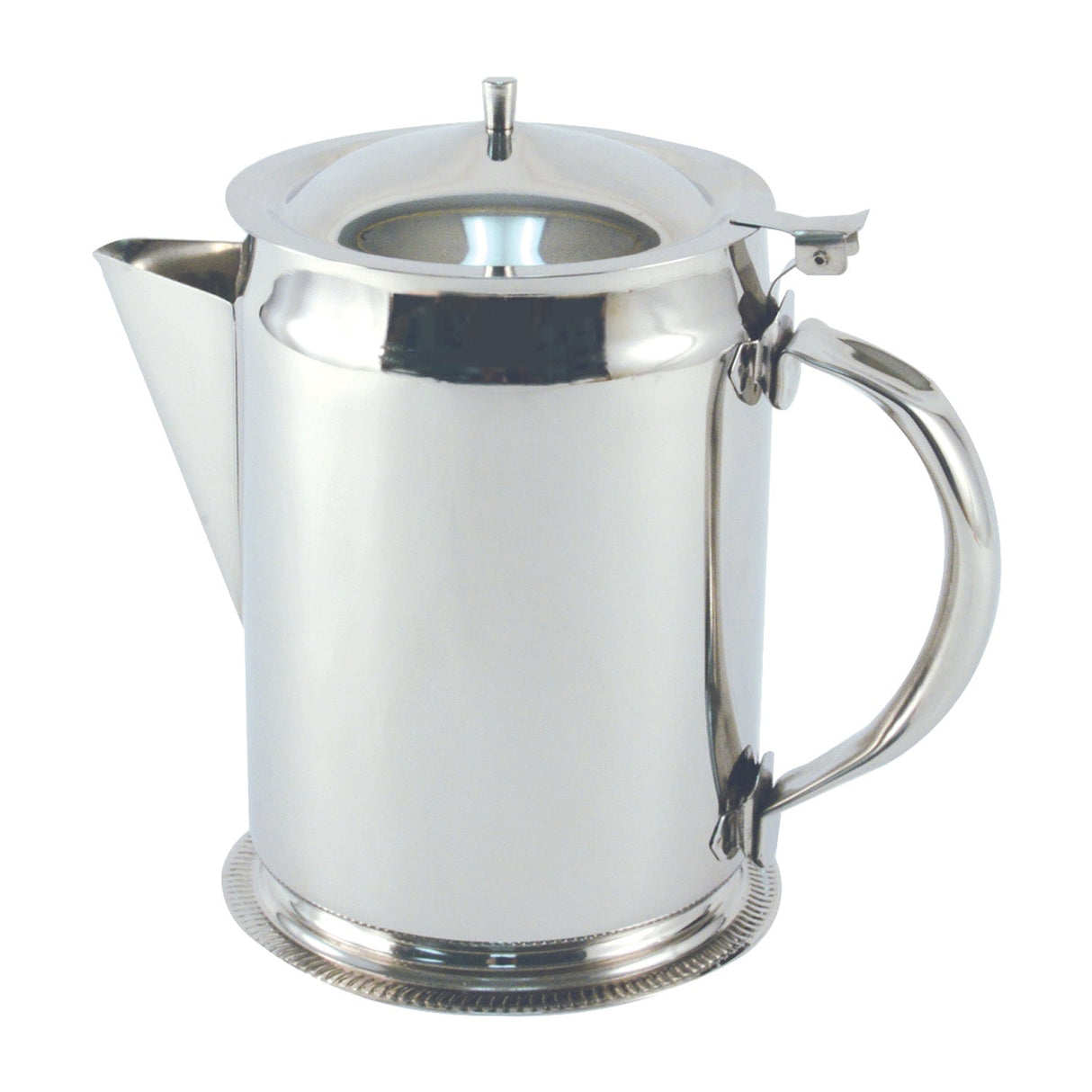 Pitcher SS W/ Base & Hinged Lid 2QT/64oz