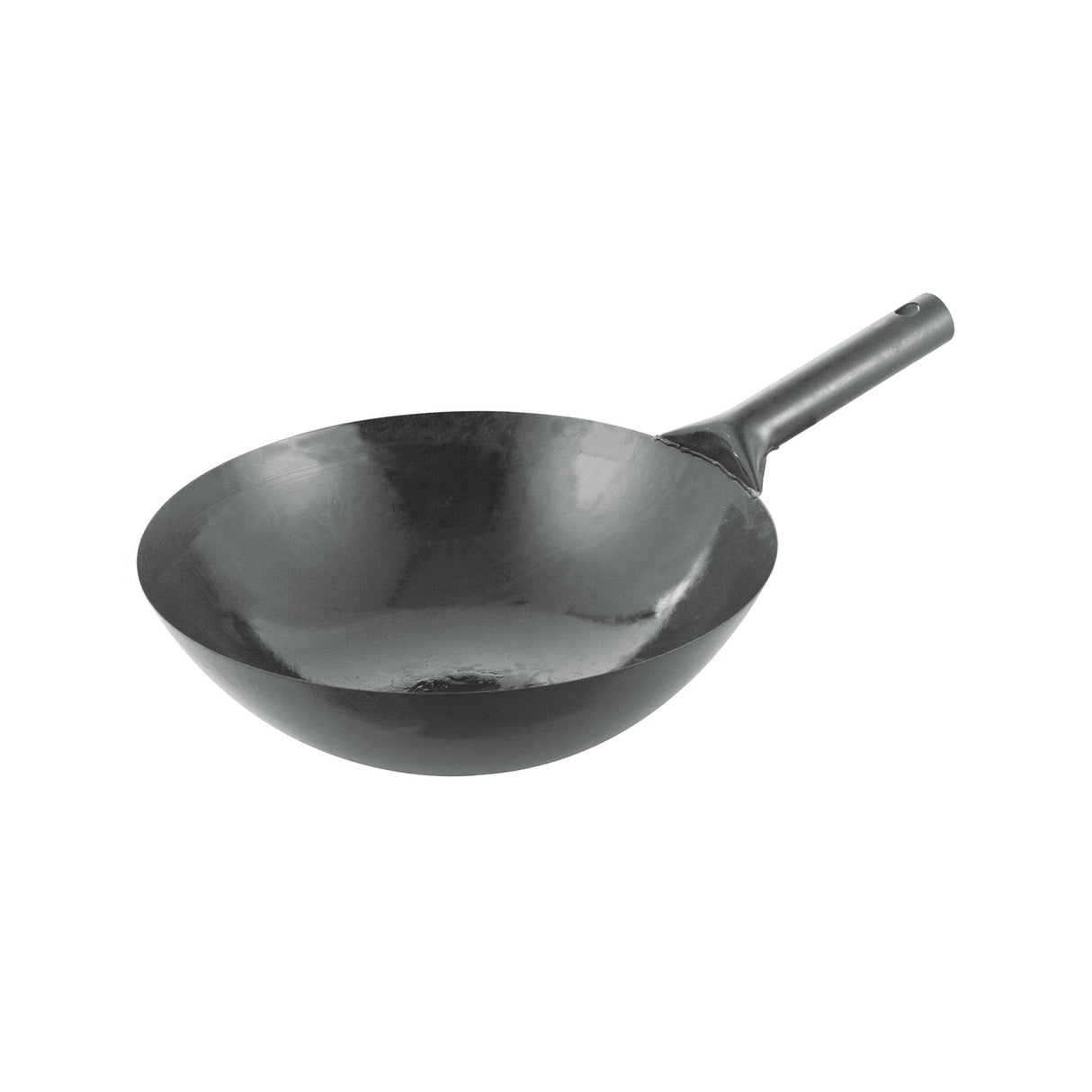 Wok Carbon Steel Black 1.2mm 14"Dia