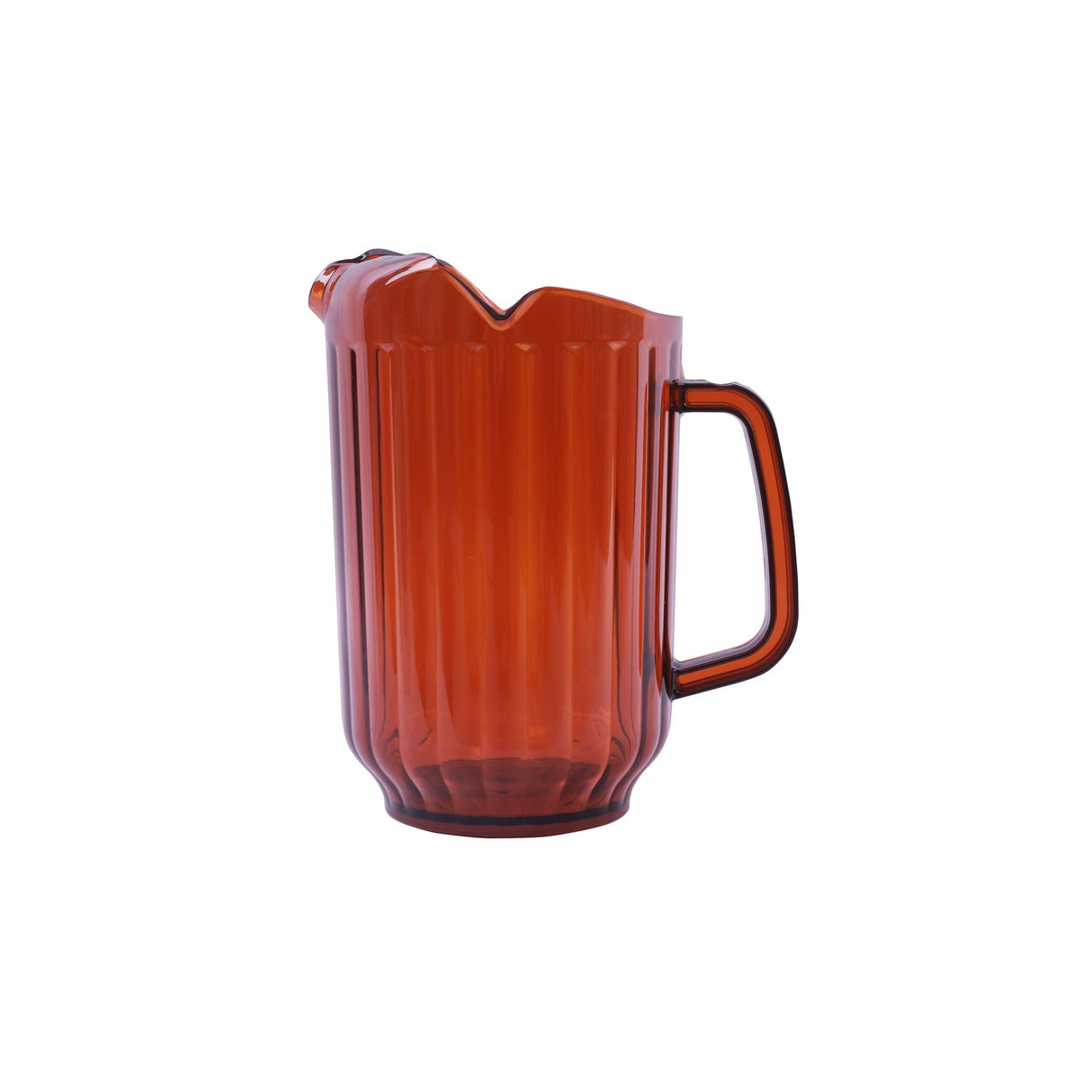 Pitcher Water PC 3-Spout Amber 60oz