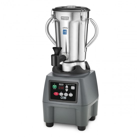 Waring ONE-GALLON 3.75 HP FOOD BLENDER WITH SPIGOT AND TIMER FUNCTION – MADE IN THE USA*  Model: CB15TSF