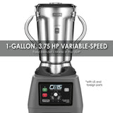 Waring ONE-GALLON 3.75 HP VARIABLE-SPEED FOOD BLENDER – MADE IN THE USA*  Model: CB15V