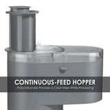 Waring 6 QT. COMBINATION BOWL CUTTER MIXER AND CONTINUOUS-FEED FOOD PROCESSOR – MADE IN THE USA* Model: FP2200