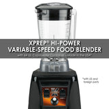 Waring XPREP® HI-POWER VARIABLE-SPEED FOOD BLENDER WITH 64 OZ. COPOLYESTER CONTAINER – MADE IN THE USA  Model: MX1200XTX