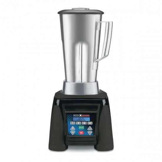 Waring PROGRAMMABLE HI-POWER BLENDER WITH 64 OZ. STAINLESS-STEEL CONTAINER – MADE IN THE USA*  Model: MX1300XTS