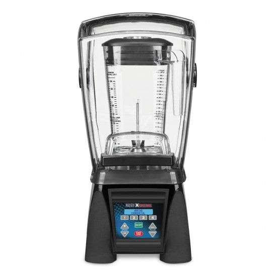 Waring REPROGRAMMABLE HI-POWER BLENDER WITH SOUND ENCLOSURE AND 64 OZ. COPOLYESTER CONTAINER – MADE IN THE USA*  Model: MX1500XTX