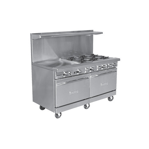 Royal Range RR-4G36 Range, 60", 4 Burners, 36" Griddle