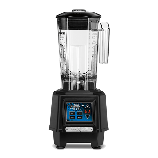 Waring TORQ – 2.0 2 HP BLENDER WITH ELECTRONIC TOUCHPAD CONTROLS, 60-SECOND COUNTDOWN TIMER – MADE IN THE USA* Model: TBB160