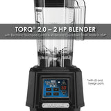 Waring TORQ – 2.0 2 HP BLENDER WITH ELECTRONIC TOUCHPAD CONTROLS, 60-SECOND COUNTDOWN TIMER – MADE IN THE USA* Model: TBB160