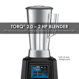 Waring TORQ ‚Äì 2.0 2 HP BLENDER WITH ELECTRONIC TOUCHPAD CONTROLS, 60-SECOND COUNTDOWN TIMER AND 64 OZ. STAINLESS STEEL JAR  Model: TBB160S6