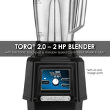 Waring TORQ – 2.0 2 HP BLENDER WITH ELECTRONIC TOUCHPAD, VARIABLE SPEED CONTROL DIAL AND 48 OZ. STAINLESS STEEL JAR  Model: TBB175S4