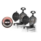 Waring SIDE-BY-SIDE SINGLE BELGIAN WAFFLE MAKER – 120V 2400W  Model: WW250X2