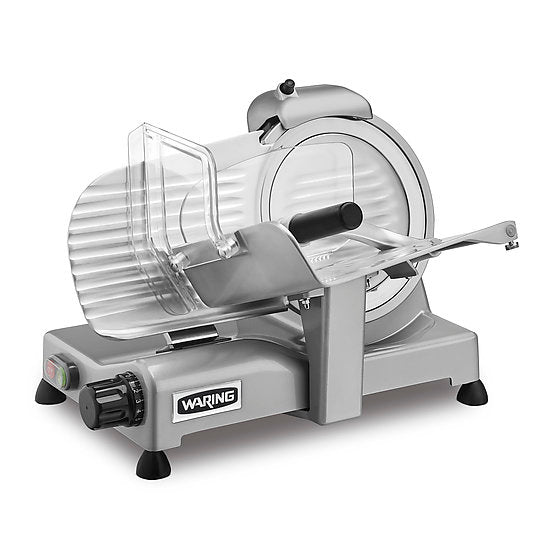 Waring 8.5" PROFESSIONAL FOOD SLICER, SILVER Model: WCS220SV