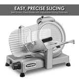 Waring 10" PROFESSIONAL FOOD SLICER, SILVER Model: WCS250SV