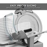 Waring 12" PROFESSIONAL FOOD SLICER, SILVER  Model: WCS300SV