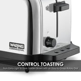 Waring LIGHT-DUTY 2-SLOT TOASTER  Model: WCT702