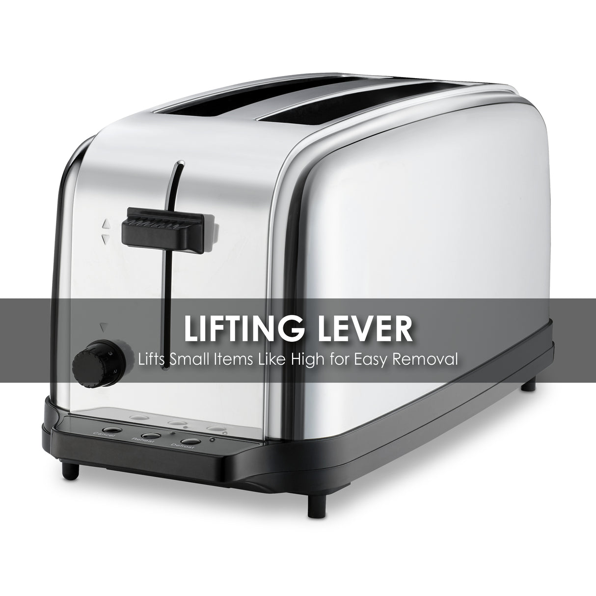 Waring LIGHT-DUTY 4-SLICE 2-SLOT TOASTER  Model: WCT704