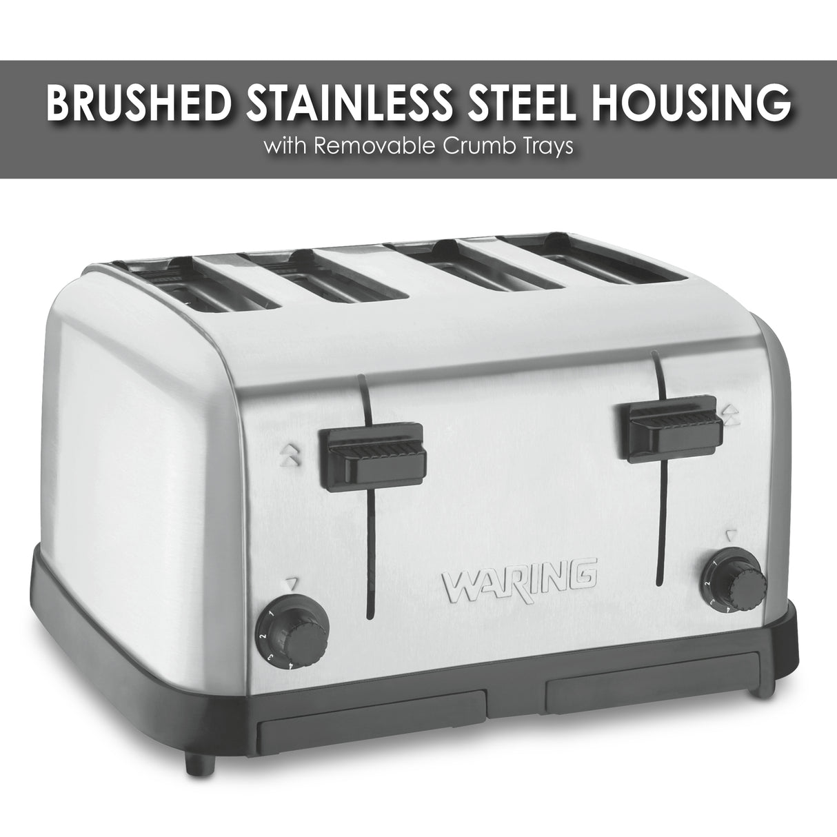 Waring MEDIUM-DUTY 4-SLOT TOASTER Model: WCT708