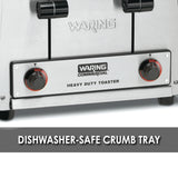 Waring HEAVY-DUTY 4-SLOT TOASTER – 120V 2200W  Model: WCT800