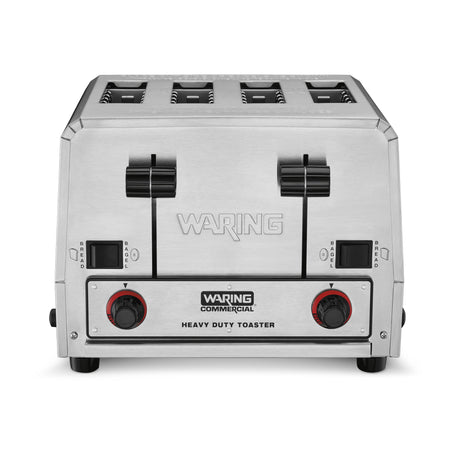 Waring HEAVY-DUTY 4-SLOT SWITCHABLE BREAD & BAGEL TOASTER  Model: WCT850RC