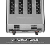 Waring HEAVY-DUTY 4-SLOT SWITCHABLE BREAD & BAGEL TOASTER  Model: WCT850RC