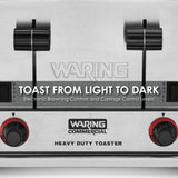 Waring HEAVY-DUTY SWITCHABLE BREAD & BAGEL TOASTER – 208V  Model: WCT850