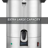 Waring 30-CUP COFFEE URN  Model: WCU30