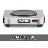 Waring SINGLE BURNER COFFEE WARMER Model: WCW10