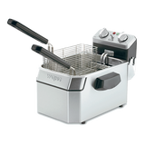 Waring HEAVY-DUTY 10 LB. DEEP FRYER – 120V  Model: WDF1000