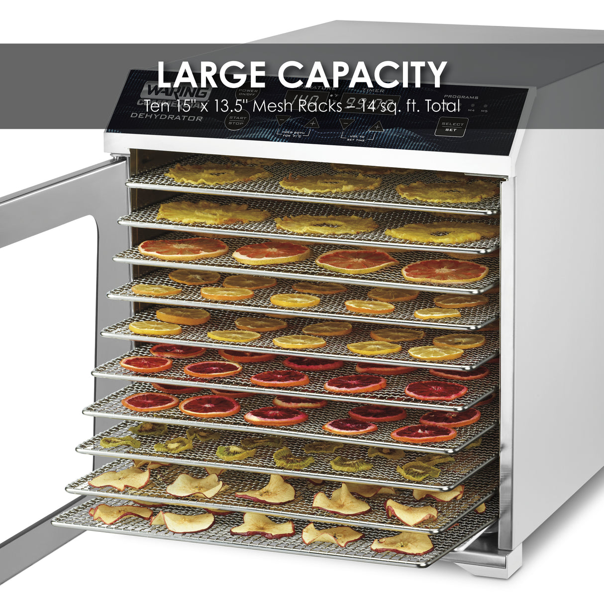 Waring 10-TRAY DEHYDRATOR  Model: WDH10